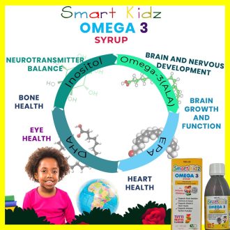 Smart Kidz Omega-3 syrup with DHA, Choline & Inositol